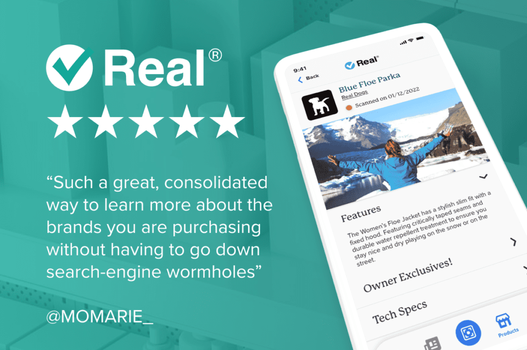 Real App - 5 star review
