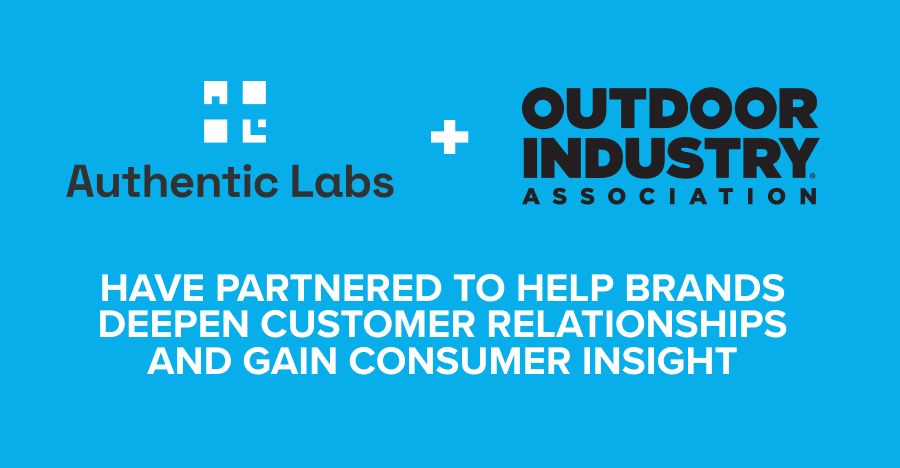 Outdoor Industry Association and Authentic Labs announce partnership